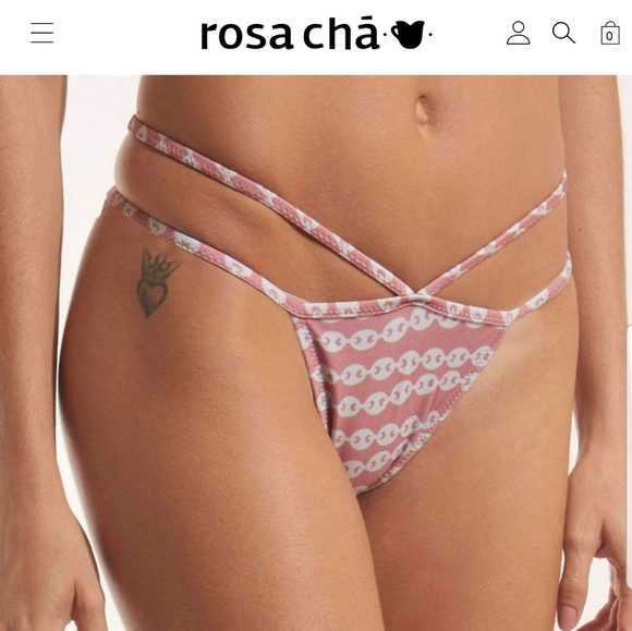 Rosa Cha Other - NWT ROSA CHA IZ CHAIN PRINT BIKINI BOTTOM SIZE S